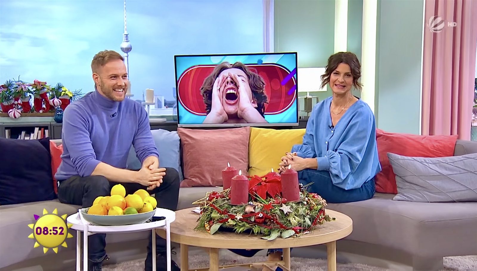 Gerrit Winter in TV studio